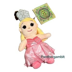 Wicked Glinda 7’ Plush Keychain NWT Official Wicked for Good